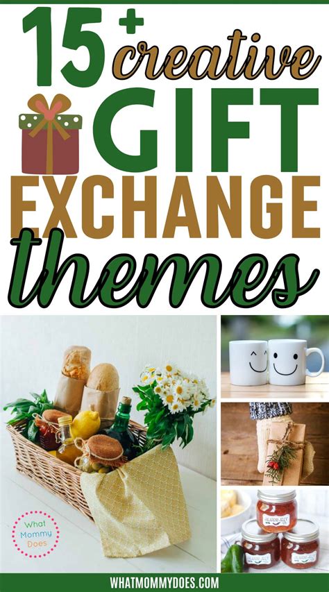 15+ Awesome & Creative Themes for Your Next Gift Exchange - What Mommy Does