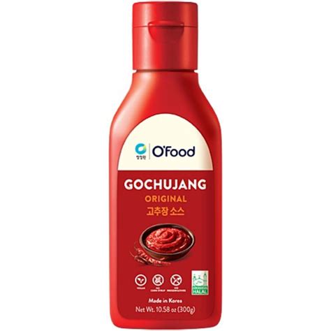O Food Gochujang Original 300g Halal Korea Spicy Sweet Hot Sauce Bibimbap Sauce Shopee Malaysia