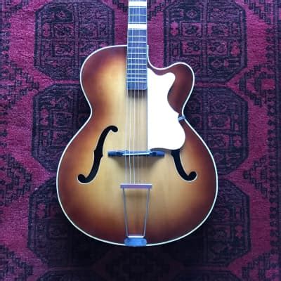 Hofner Archtop Guitar S Vintage German Reverb Uk