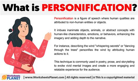 What is Personification | Definition of Personification