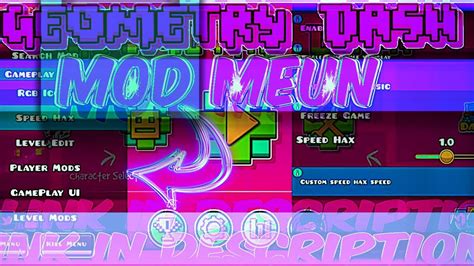 Geometry Dash New Mod Menu 0 V6 Beta Apk Link In Dec YouTube