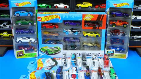 Let S Open Hot Wheels 10 Pack 5 Packs And Singles YouTube