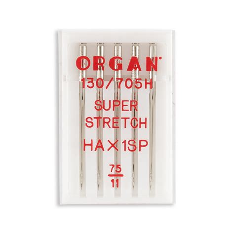 Organ Super Stretch Needles X H Hax Sp Pack Wawak