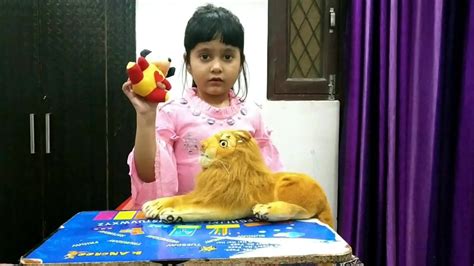 Kids Ananyaj Chalo Kids Lion And The Mouse Ki Kahani Dekhte Hai