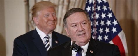 Sanzioni Senza Precedenti Il Segretario Di Stato Usa Mike Pompeo