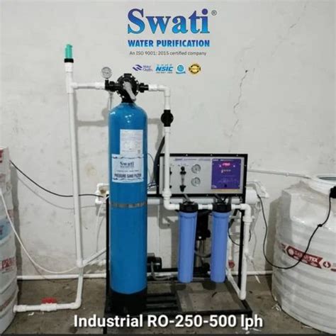 500 LPH FRP Reverse Osmosis Water Plant At 87500 FRP RO Plant In