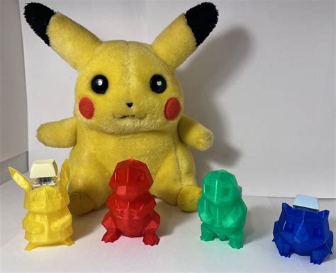 Pok Mon Fidget Toy Pikachu Bulbasaur Charmander And Squirtle