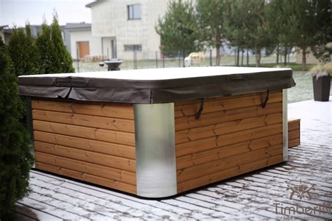 Large Acrylic SPA Hot Tub TimberIN