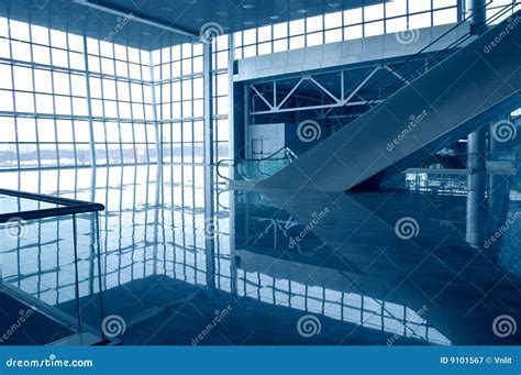 Blue Hall Stock Image Image Of Service Design Plan 9101567