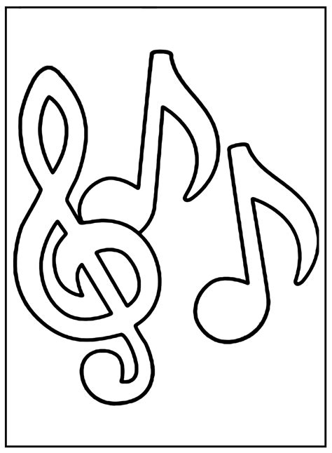 36 Music Notes Coloring Pages