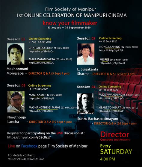 Manipur | 1st Online Celebration of Manipuri Cinema – KRC TIMES