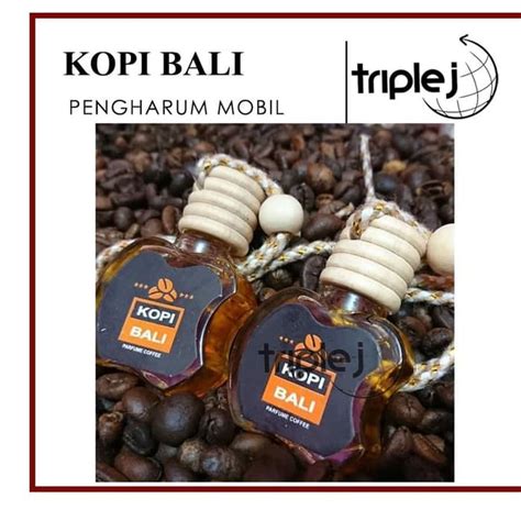 Jual Parfum Kopi Bali Botol Gantung Pengharum Mobil Gantung Kopi Bali