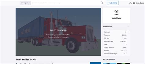 3d Warehouse Failed To Render When Uploading My File 3d Warehouse