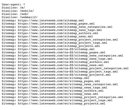 Archivo Robots txt qué es y cómo configurarlo Latevaweb