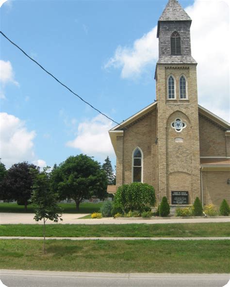 First Saint Pauls Lutheran Cemetery em Wellesley Ontario Cemitério