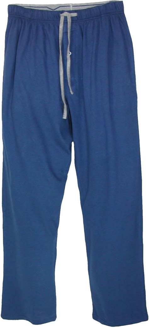 Hanes Mens X Temp Knit Lounge Pajama Pants Large Blue At Amazon Men