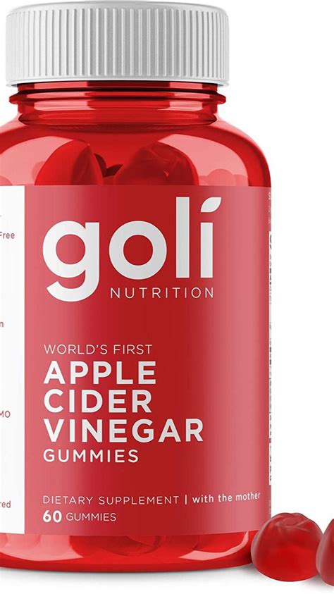 Goli Apple Cider Vinegar Gummies Artofit