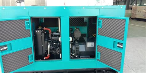 Business Case 36kw45kva Silent Type Diesel Genset Powered By Cummins