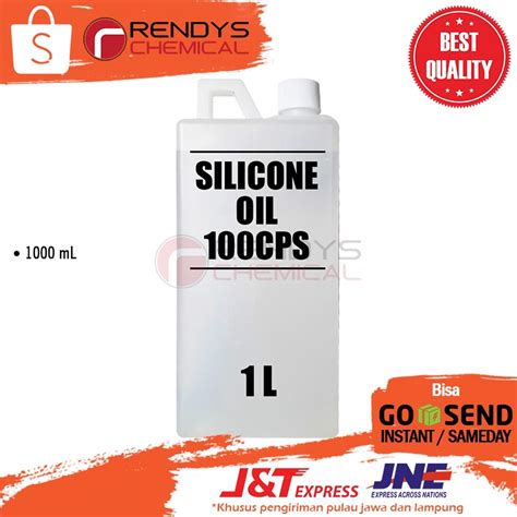 Jual Silicone Oil 100CPS 1Liter Minyak Silikon Minyak Pelumas