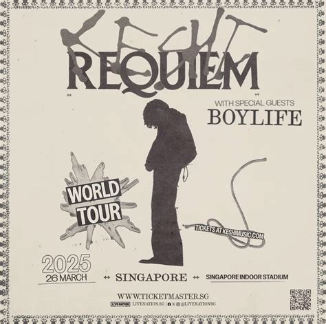 Bypasslink Keshi Requiem Tour In Singapore Concert Tickets Bypass