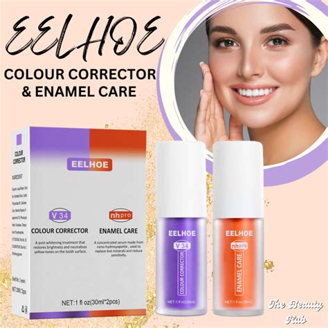 Original 30ml Eelhoe Teeth Whitening Toothpaste Colour Corrector Foam