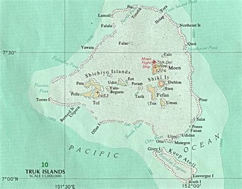 Micronesia Maps Perry Castañeda Map Collection Ut Library Online