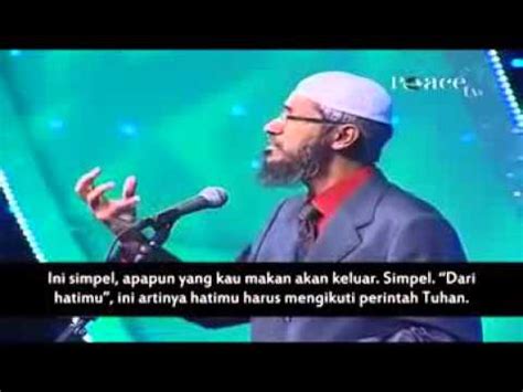 Dr Zakir Naik Berdebat Seru Dengan Orang Kristen Harus Nonton YouTube