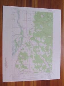 Conway Washington 1976 Original Vintage USGS Topo Map | eBay