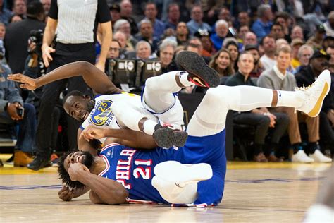 76ers Center Joel Embiid Has No Timetable To Return Following Knee