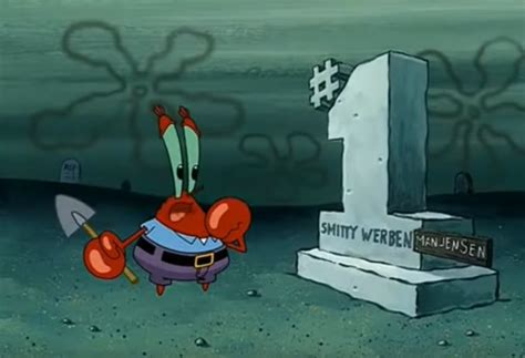 Mr Krabs Defiles A Grave Blank Template Imgflip