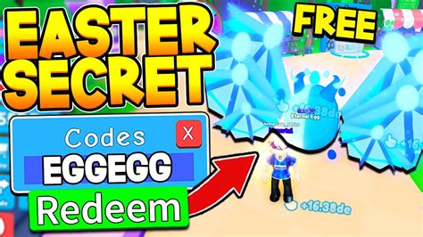 All Free Secret Easter Egg Pet Codes In Rebirth Champions X Roblox