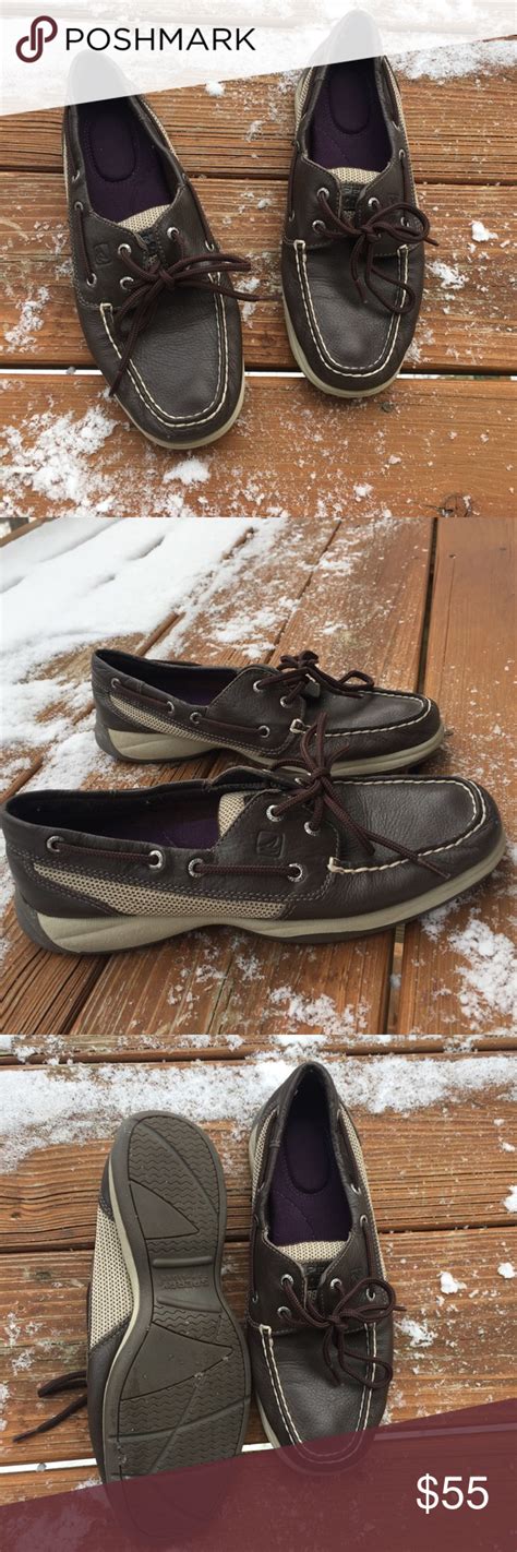 Dark Brown Womens Sperry Topsiders Embrace Your Inner Frat Guy With