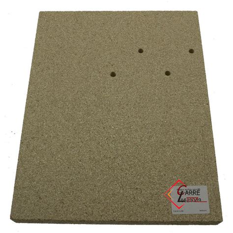 Plaque arrière gauche vermiculite 285x224 Aduro 2 Pièces Détachées