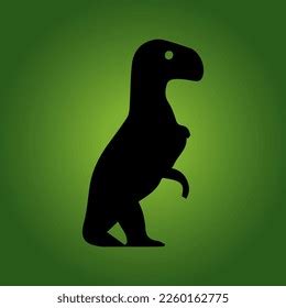 T Rex Dinosaur Silhouette Pattern Textiles Stock Illustration 2260162775 | Shutterstock