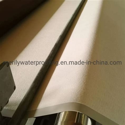 China High Elongation Waterproof Membrane Reinforced Pvctpo Sheet