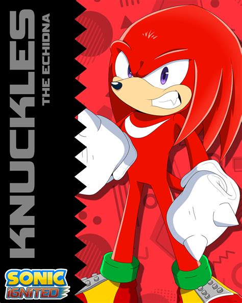 Here Are Character Posters I Made For Sonic Tails Knuckles And Amy For Sonic Ignited R