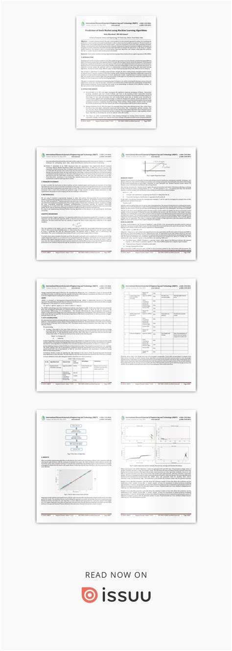 IRJET- Prediction of Stock Market using Machine Learning Algorithms 