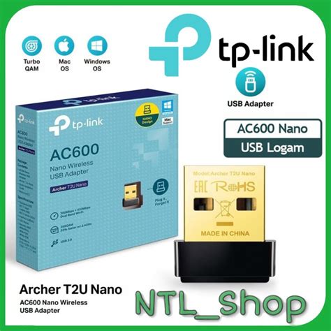 Jual TP LINK Archer T2U Nano AC600 Wireless USB Adapter Shopee Indonesia