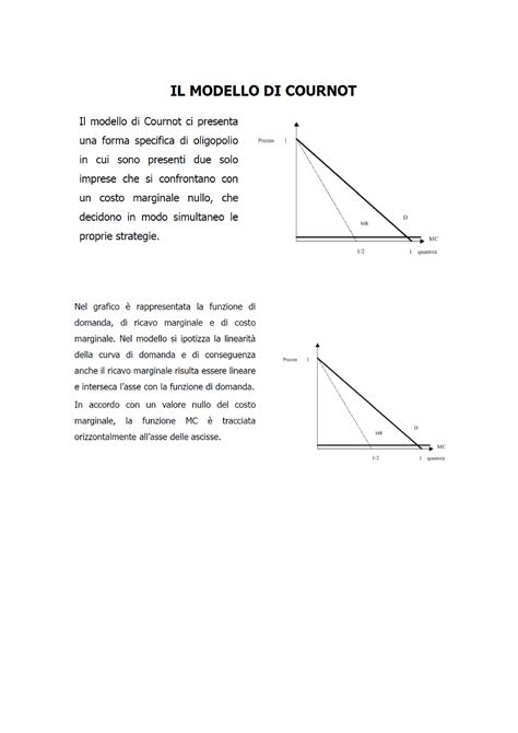 Lezione Cournot Economia Politica Studocu