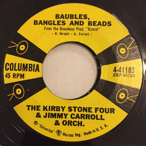 The Kirby Stone Four With Jimmy Carroll And His Orchestra Baubles