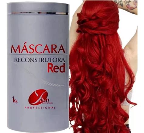 Matizador Color Red Original Matiza Hidrata Cabelo Vermelho