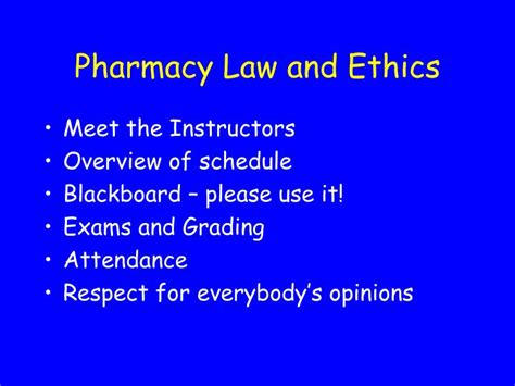 Ppt Pharmacy Law And Ethics Powerpoint Presentation Free Download Id 1404631