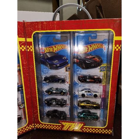 Hot Wheels Rlc Exclusive Super Treasure Hunt Set Local Ready Stock Datsun Civic Mustang