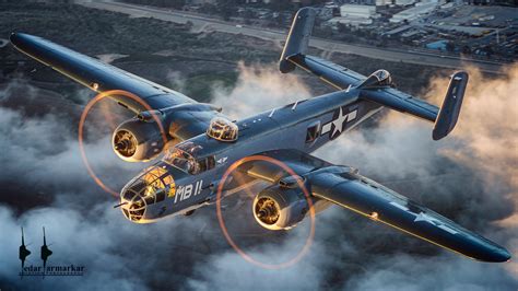 B25 Bomber Wallpaper