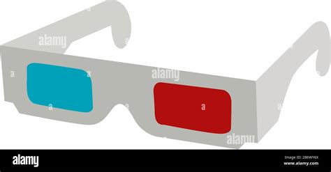 3d Glasses Illustration Vector On White Background Stock Vector Image And Art Alamy