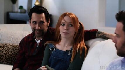 Red Hair Pigtails Teen ANAL DP A LOVING HOME ENVIRONMENT Madi Collins