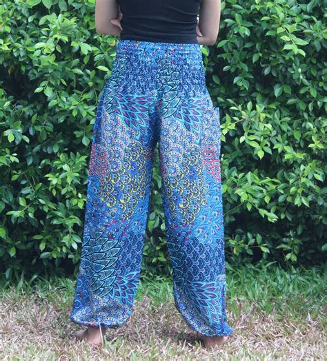 Womens Harem Pants Hippie Pants Boho Pants Boho Clothing Etsy