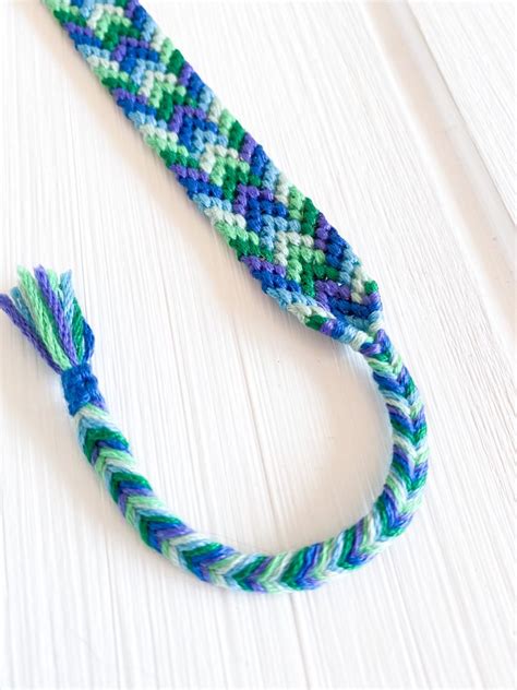 Blue And Green Friendship Bracelet Green Friendship Bracelet