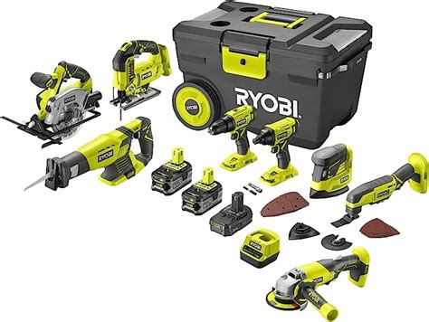 Ryobi Outils V One Perceuse Scie Sauteuse Scie Circulaire