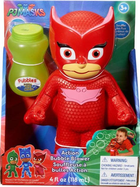 Pj Masks Action Bubble Blower Owette By Little Kids Barnes And Noble®